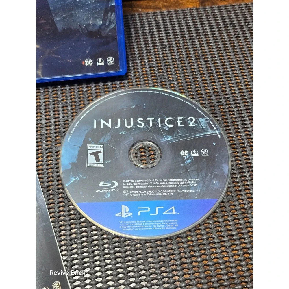 Injustice 2‎  (Sony PlayStation 4,  PS4, 2017) CIB Complete Tested Working Great